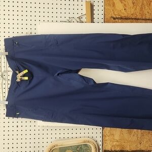 Medelita women's size XXL navy scrub pants EUC